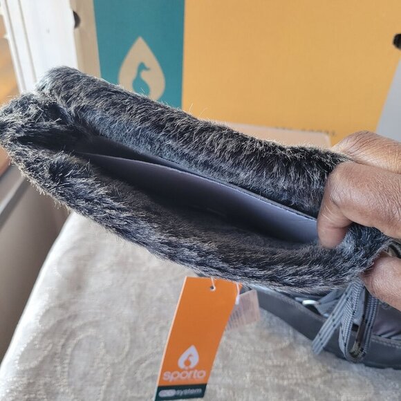 NWT – NWB Sporto Charles Angled Calf Waterproof Winter Boots (Size: 9M) - Picture 5 of 12